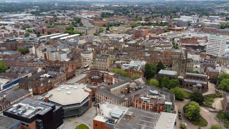 Emirates Airlines Wolverhampton Office in England
