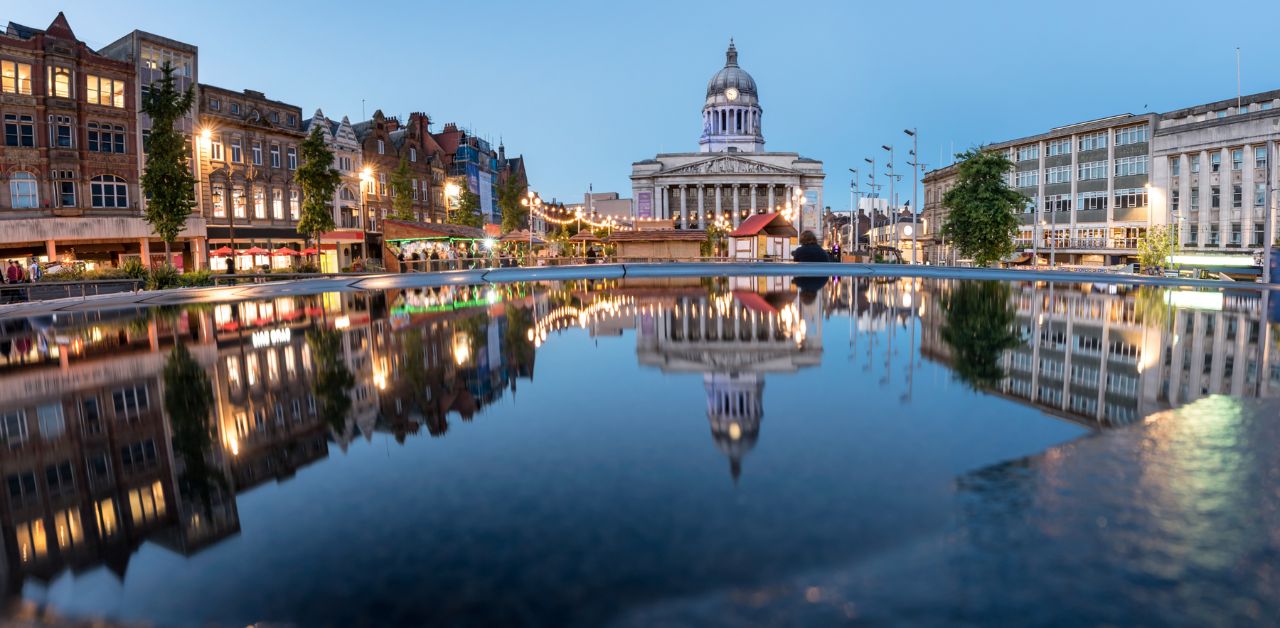 British Airways Nottingham Office in England