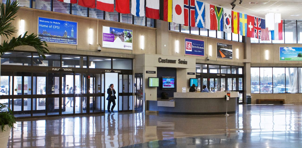 United Airlines Mobile Regional Airport – MOB Terminal