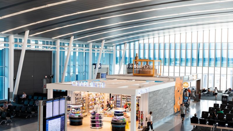 JetBlue Airways Charlotte Douglas International Airport – CLT Terminal