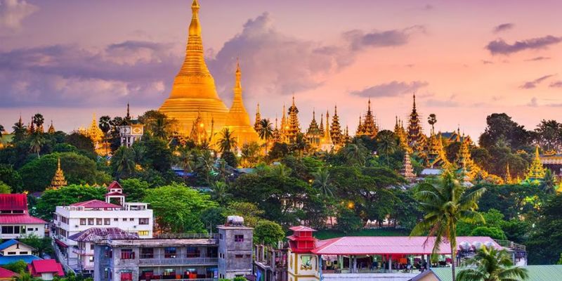 EVA Air Yangon Office In Myanmar
