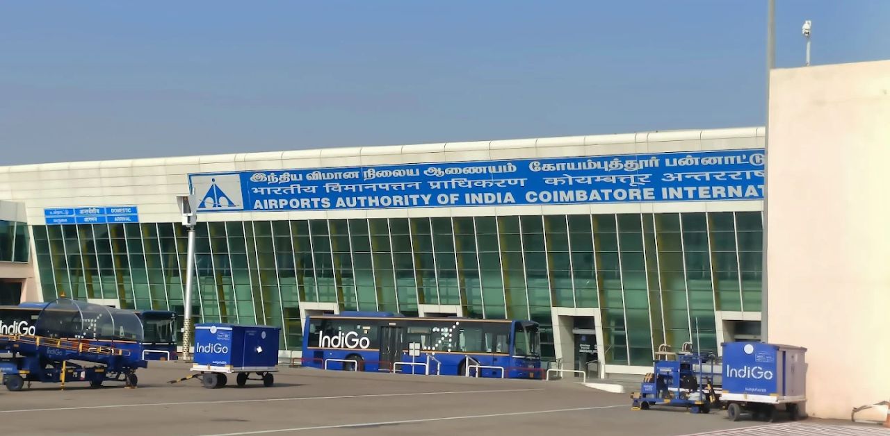 Singapore Airlines Coimbatore International Airport – CJB Terminal